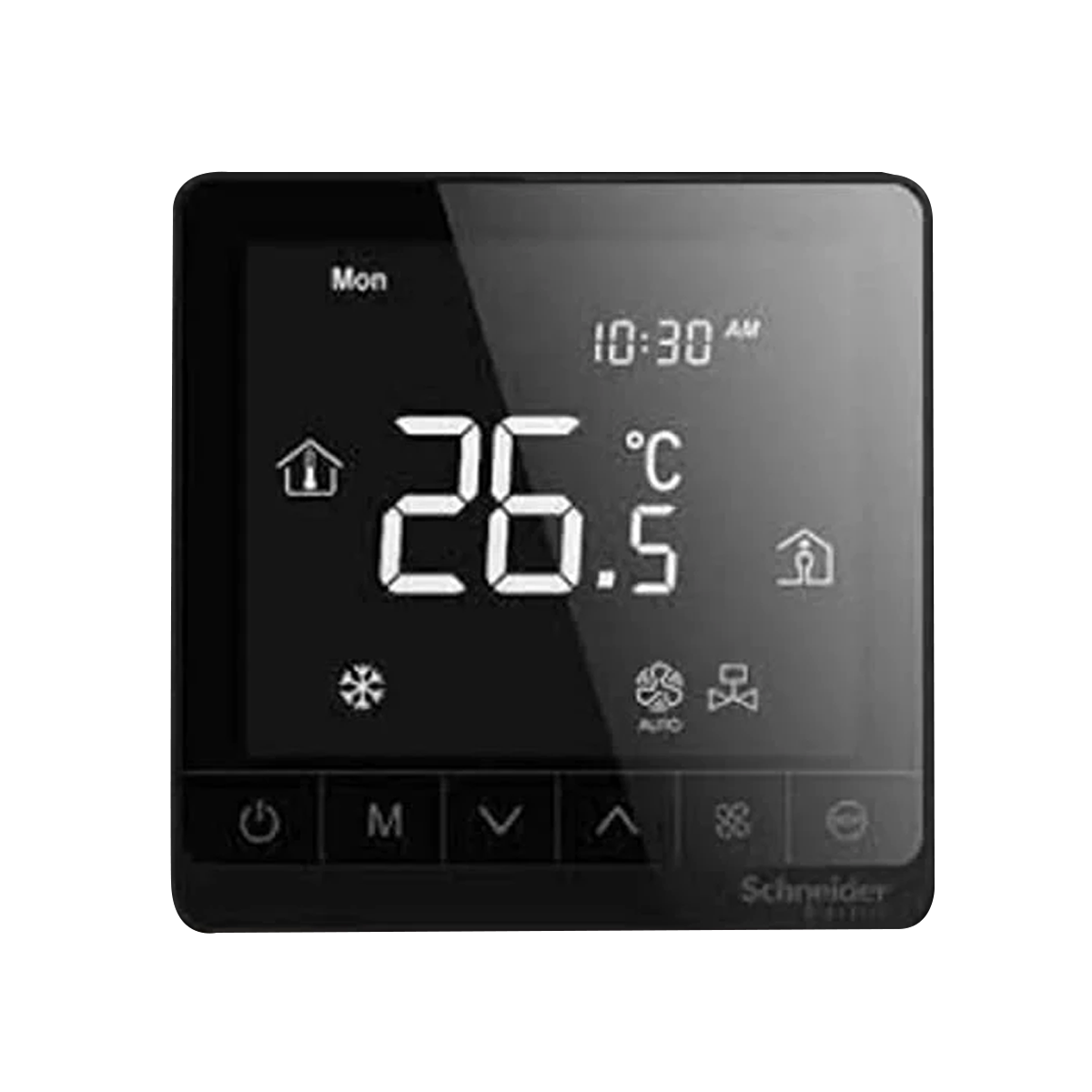 Schneider Electric Thermostat Fan Coil On/Off TC9073A2LB Touch Screen