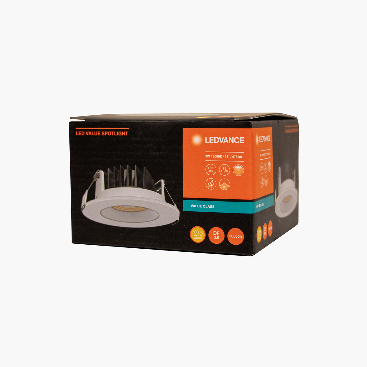 Ledvance Spot LED Adjust Ip20 Built-in, 6.5 W, White, 8 x 8 x 3.5 cm Ledvance Spot LED Adjust Ip20 Built-in, 6.5 W, White, 8 x 8 x 3.5 cm