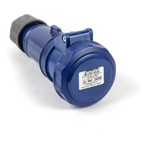 Famatel Mobile Socket 230V 2P+E IP54 Screw Terminal (Amp - 16A / 32A / 63A)