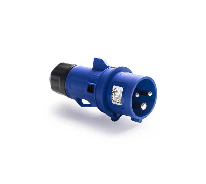 Famatel Mobile Industrial Plug 230V 2P+E IP54 Screw Terminal (Amp - 16A / 32A )