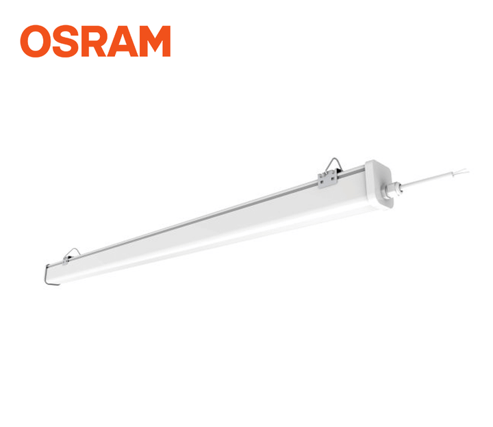 Osram Simpli Waterproof LED Batten 33W 1200mm 6500K IP65 IK08 Slim Profile Anti-UV Housing