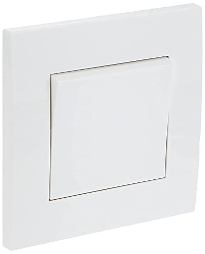 Schneider Electric KB31R Vivace White - 2-way plate switch 1 gang - 16AX - white