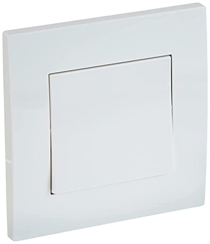 Schneider Electric KB31R_1 Vivace White - 1-way plate switch 1 gang - 16AX - white