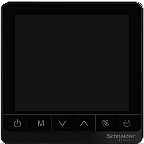 Schneider Space Logic Digital Thermostat Touch Screen FCU Modbus 4P 240V XSs - TC9073A2LB