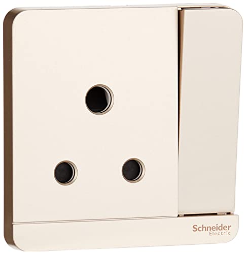 Schneider Electric E8315_15_WG_G12 Avataron Gold - Socket-Outlet - 15 A - 1 Gang - Gold