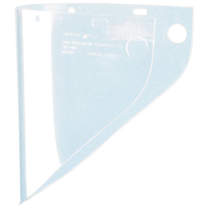 Honeywell High Performance Faceshield Windows Fibre-Metal, Clear, Extended View - 4199CL