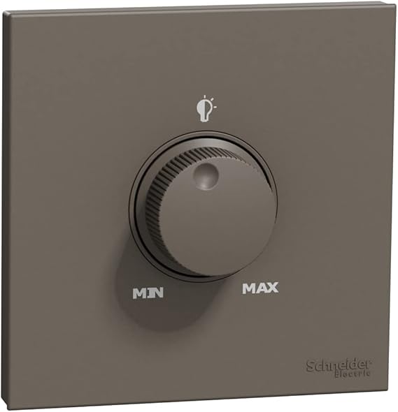 Schneider Electric Universal dimmer with switch, AvatarOn C, Dark grey - E8732_RD250U_WE