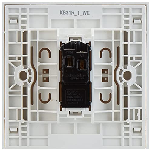 Schneider Electric KB31R_1 Vivace White - 1-way plate switch 1 gang