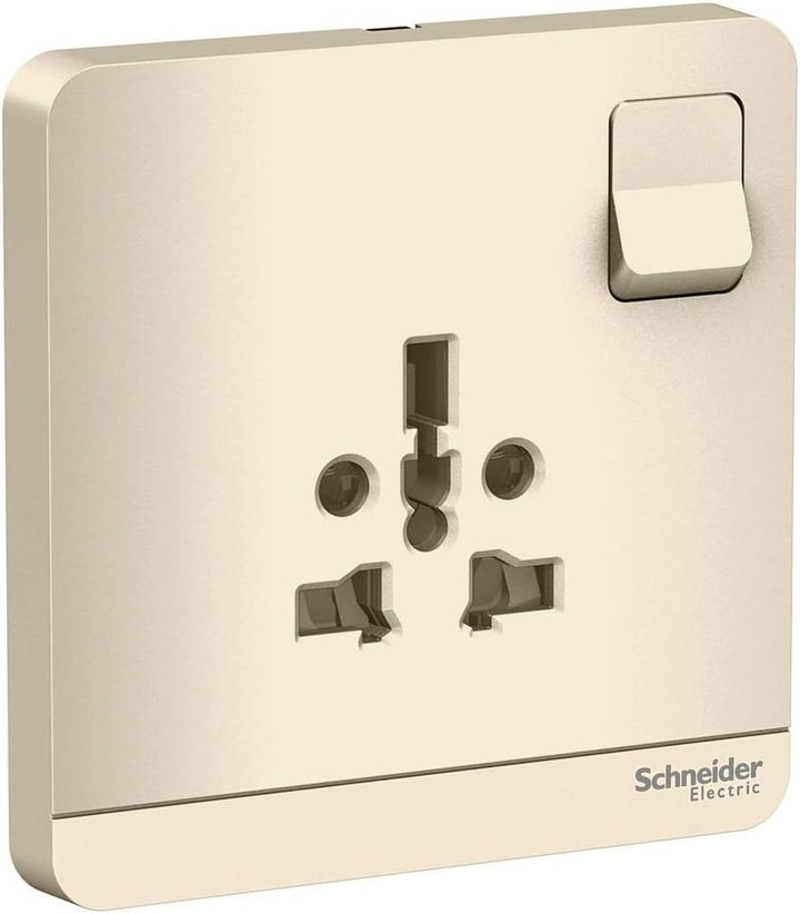 Schneider Electric AvatarOn E8315TS_WG switched socket 2P 3P 16A 250V Wine Gold