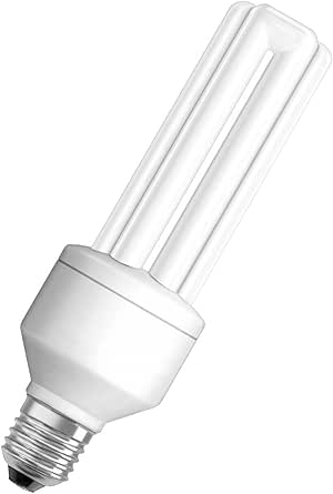 Osram Duluxstar Stick 22W Compact Fluorescent Lamp, E27 Base, Warm Comfort Light 2500K – Energy-Saving Bulb - Pack of 5