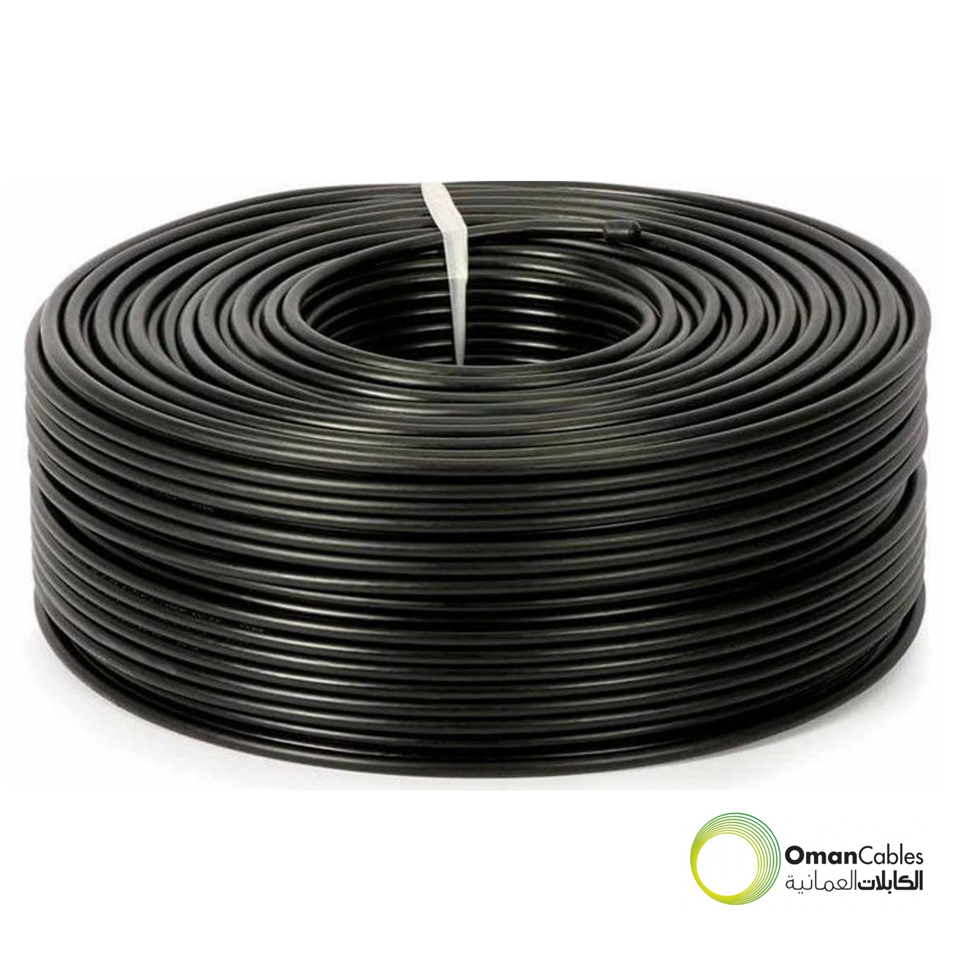 Oman Cables Single Core PVC Wires Roll 100 Yards or 500M - Black, Yell
