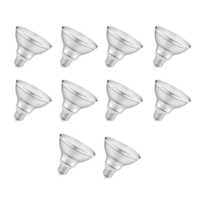 Ledvance PAR30 10W Dimmable LED Spotlight – E27 Base, 2700K Warm White, 36° Beam  (Single Piece / Pack of 10)