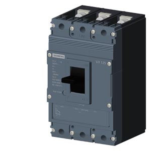 Siemens 3VJ1 Molded Case Circuit Breaker (MCCB),3-Pole, 36kA, Fixed Thermal Magnetic Protection