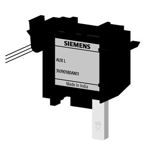 Siemens Auxiliary Switch – Accessory for 3VJ9 IEC Framesize 3VJ10 125A (Model - 3VJ9018-0AN11)