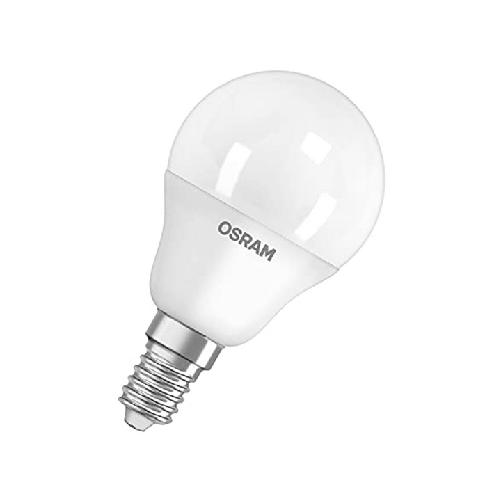 Osram LED Value E14 Classic P40 Bulb Frosted 4.9W - Warm White / 2700K