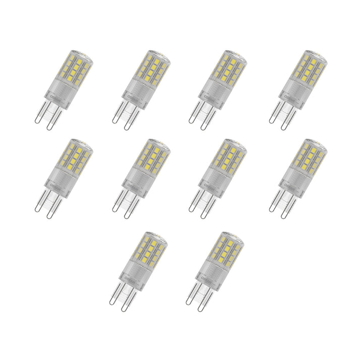 Ledvance LED Star G9 4W 827 Warm White Pin Bulb 40W Replacement 3-Step Dimming- Pack of 10