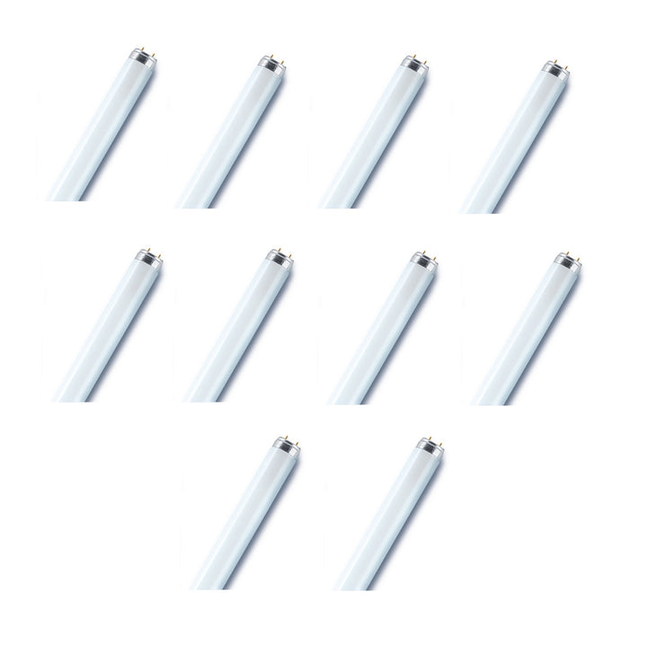 مصباح أنبوبي فلوريسنت ثلاثي الفوسفور من إنتاج شركة Osram/Ledvance بقوة 18 واط وقاعدة T8 L G13 بقطر 0.6 متر