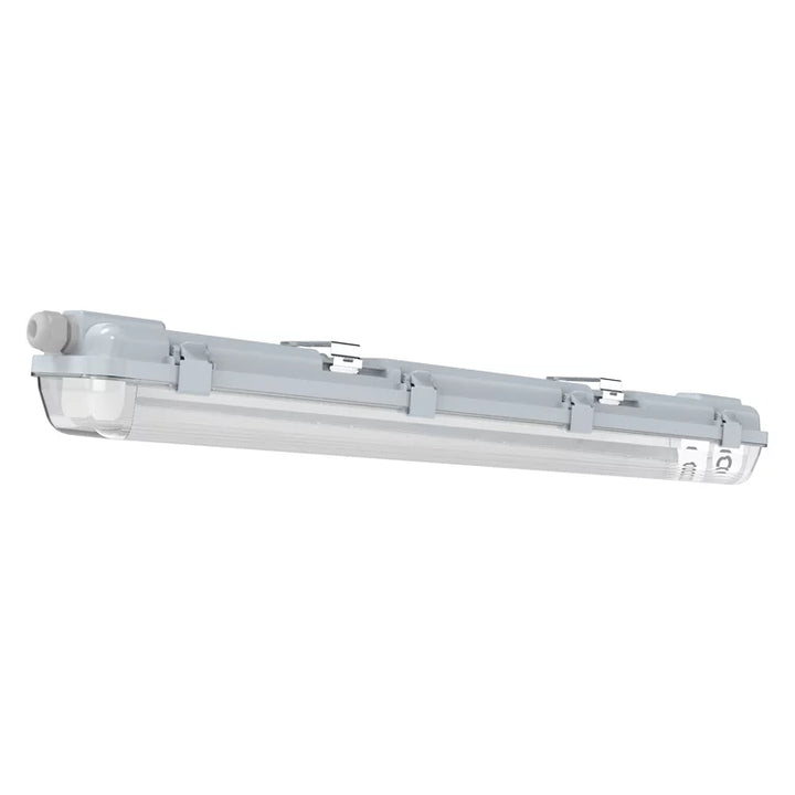 Ledvance LED Eco Damp Proof Housing 1200mm 1 Lamp IP65 IK08 Polycarbonate for LED T8 Gen2