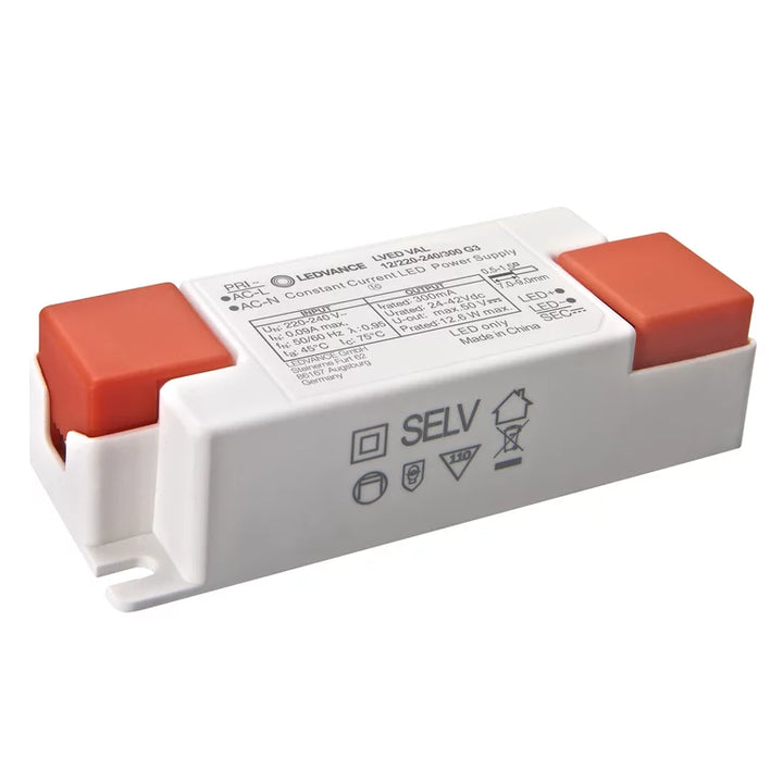 Ledvance 12W 300mA Constant Current LED Driver VAL Series SELV Flicker-Free Compact IP20