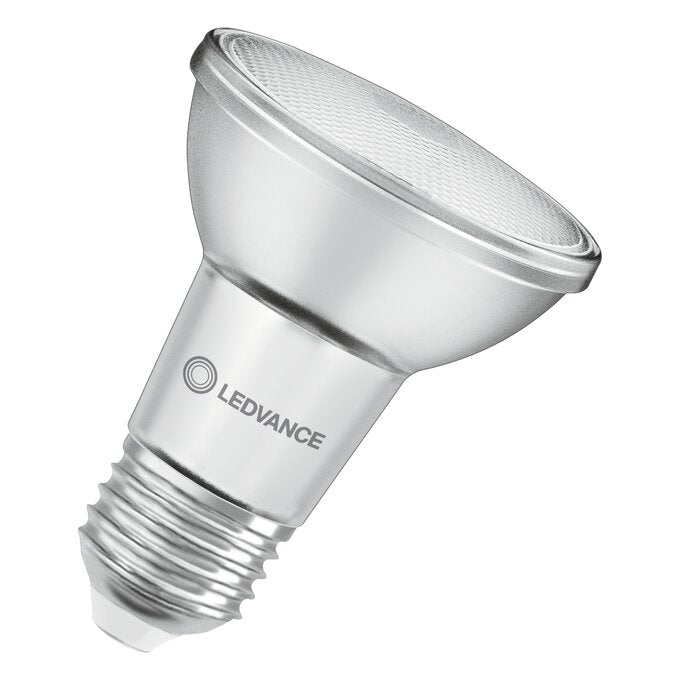 Ledvance PAR20 6.4W Dimmable LED Spotlight – E27 Base, 2700K Warm White, 36° Beam Angle  (Single Piece / Pack of 10)