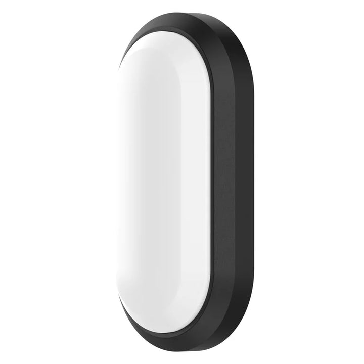 Ledvance IP65 Bulkhead 20W Oval LED Outdoor Light –- Black/ White - 3000K/ 4000k / 6500k