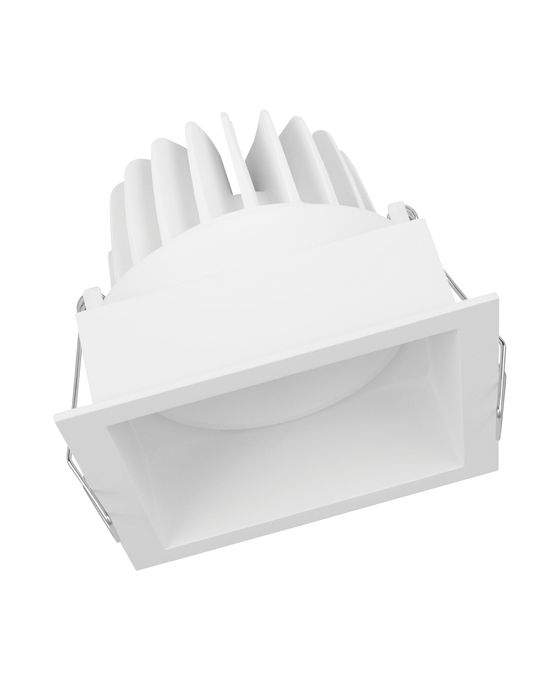 Ledvance 8W LED Spot Square Darklight Adjustable 3000K Recessed Spotlight