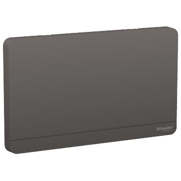 Schneider Electric AvatarOn, 2G Blank Plate, Dark grey E8330TX_DG