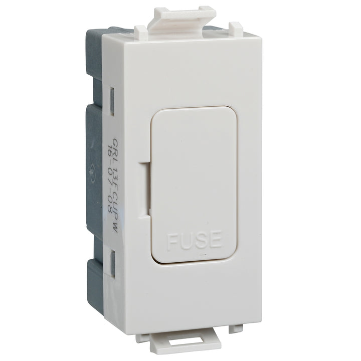 Schneider Electric Ultimate Weatherproof Switched Fused Connection, 13A, White - GRL13FCUPW