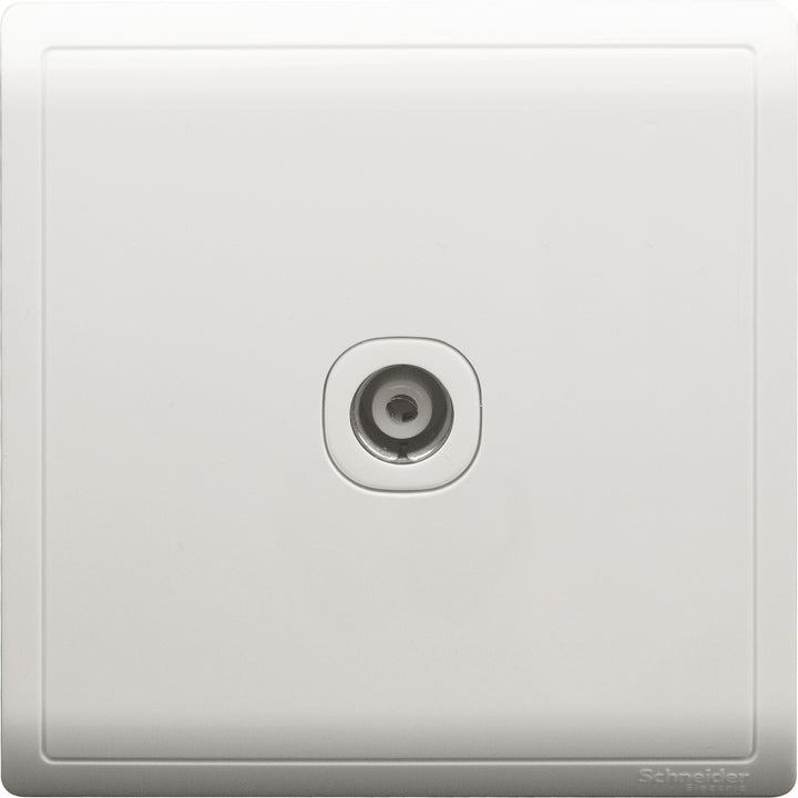 Schneider Electric Pieno 1 gang TV socket master 75Ohm 5-860 MHz E8231TV