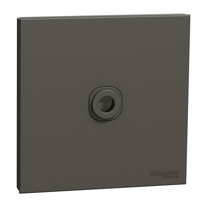 Schneider Electric AvatarOn C 25A 250V 1-Gang Connection Unit, Dark Grey - E8731TB_DG