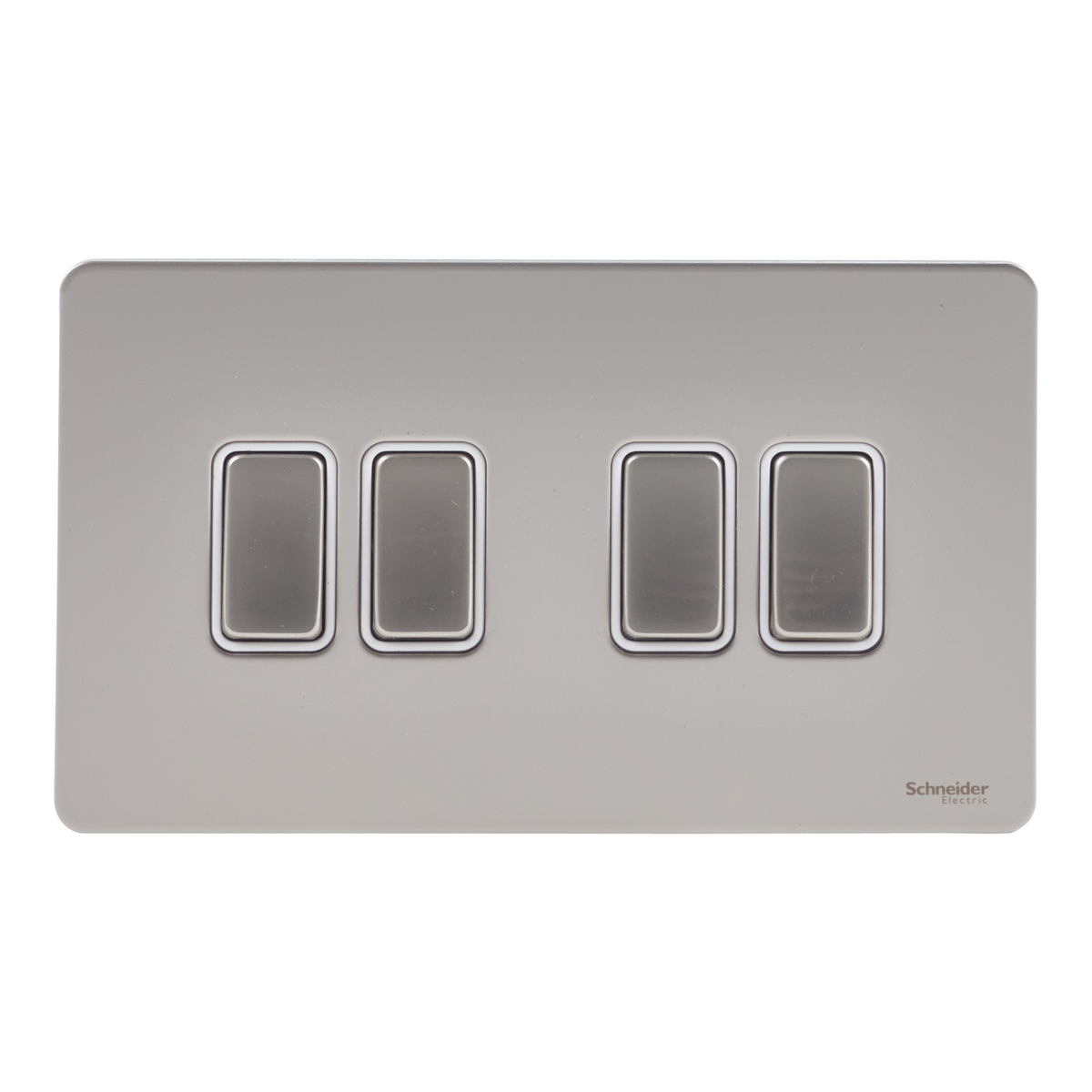 Schneider Electric Ultimate Screwless flat plate - rocker plate switch