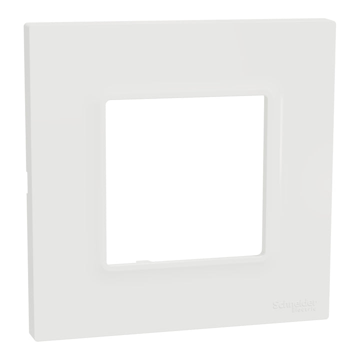 Schneider Electric Miluz E Cover Frame, 2-Gang, White - M3TB01_E2_WE