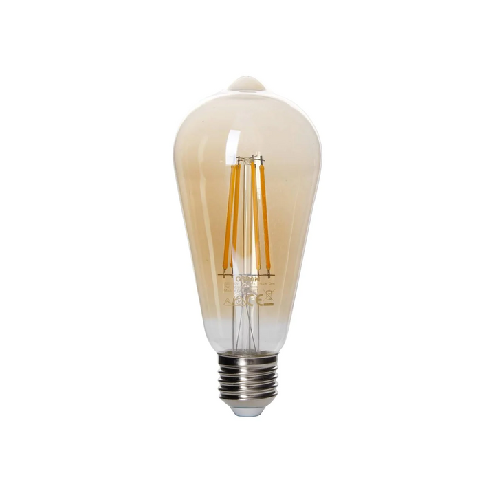 Osram Vintage Edison Dimmable LED Bulb (7 W, Warm Yellow)