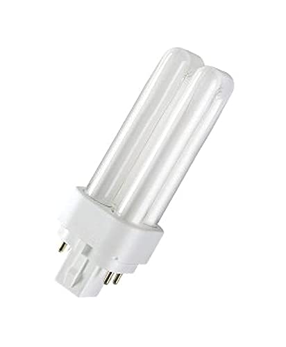 Osram Duluxstar D/E Compact Fluorescent Bulb 18W Cfl Bulb G24Q1 4Pin (Very Warm White/ Warm White/ Cool White/ Day Light)