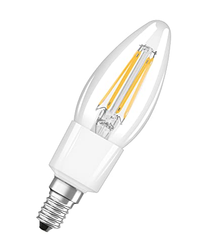 Ledvance Smart LED Lamp With Bluetooth, E14, Warm White (2700 K), Smart+ Bt Filament Dim, 1-Pack