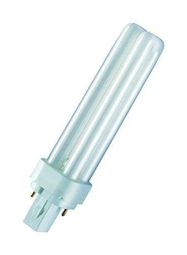 Osram Dulux D Compact Fluorescent Lamp 13W Cfl Bulb G24D 2 Pin ( Cool White / Warm White / Day Light )