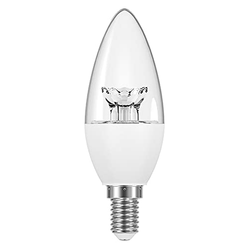 OSRAM E14 Bulb LED Value Classic B Clear 4.9 W Warm White Candle Lamp - 2700K