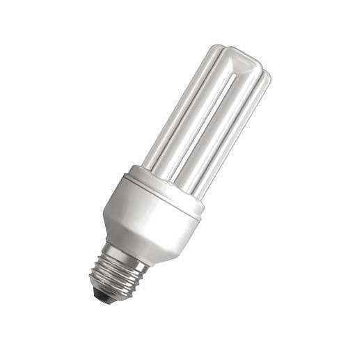 Osram Duluxstar Energy Saving Compact Fluorescent Lamp E27 Stick Shape Bulb 23W Warm White/  Day Light