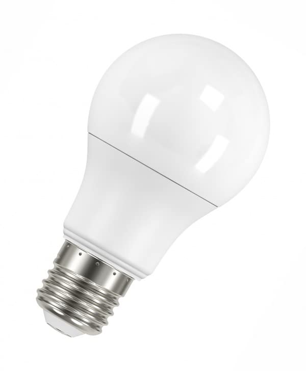 Osram LED Value Classic A Frosted Bulb 5.5W Screw Base E27, Cool White/4000K, Day Light 6500K