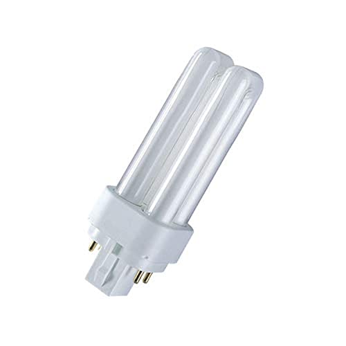 Osram Duluxstar D/E Compact Fluorescent Bulb 13W Cfl Bulb G24Q1 4Pin (Warm White/ Cool White)