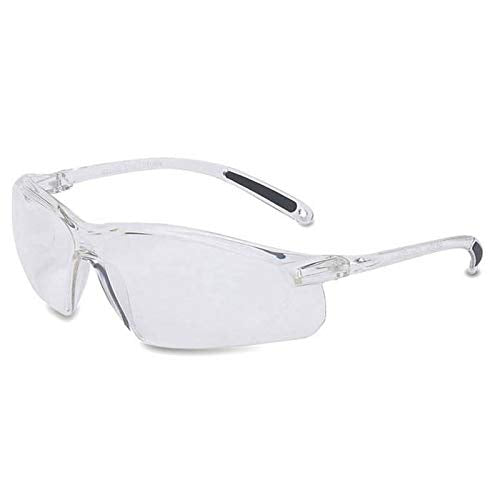 Honeywell Safety Goggles Eyewear Glasses A700 Clear Hard Coat Clear Lens, Anti-Scratch Coating