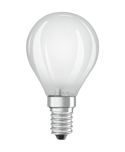 Osram LED Retrofit Classic P Frosted Mini Candle Shape E14 Lamp 4W Warm White/2700 K