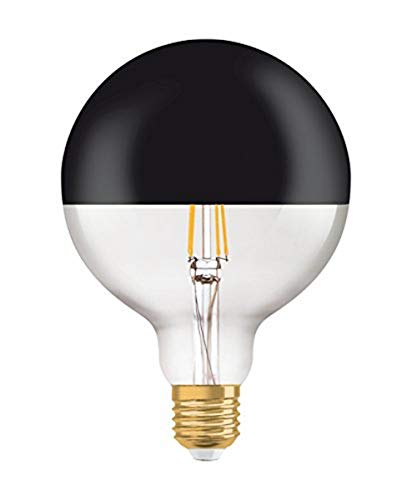 Osram LED Light Bulb | E27 | Warm White | 2700 K 7 W Vintage 1906 LED Replacement for 52 Watt Light Bulb 1.0