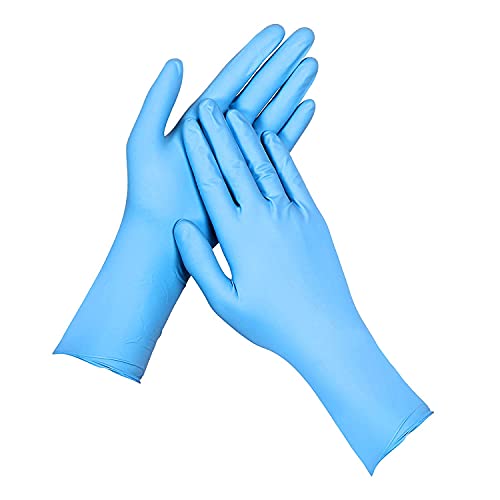 Honeywell Ing411 Powder Free Nitrile Disposable Exam Grade Hand Gloves Improved Tactile Sensitivity And Grip - Pack Of 100 (Size - Small/ Medium/ Large/ Extra Large)