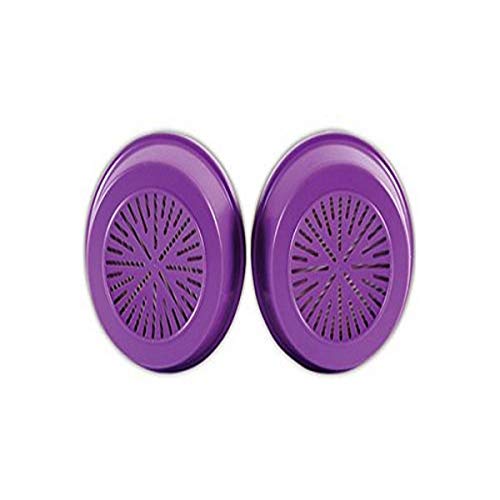 Honeywell North 75Scp100L Combination Gas And Vapour Cartridge With P100 Particulate Filter, Purple (Pack Of 2)