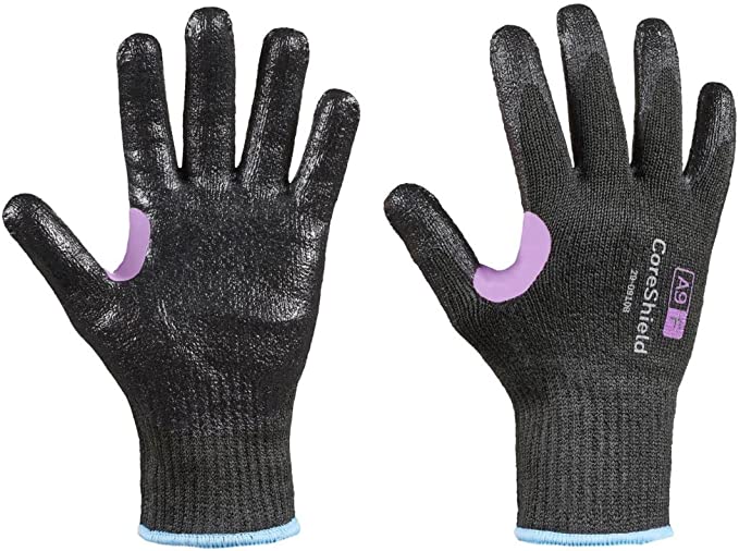 Honeywell Nitrile Coating Coreshield 29-0910B/10Xl Cut Resistant Gloves A9/F, Size 9/10